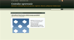 Desktop Screenshot of centralne-ogrzewanie.pl